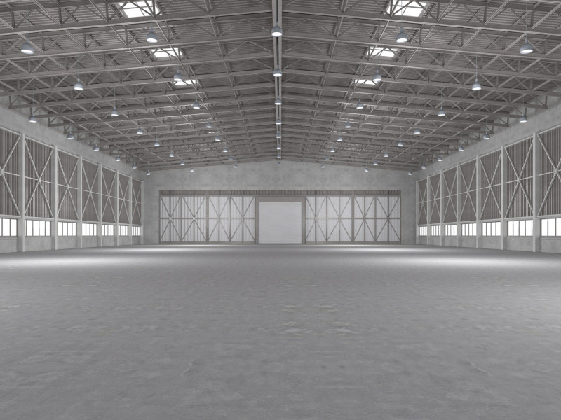 Warehouse 18 3D Model .c4d .max .obj .3ds .fbx .stl .blend