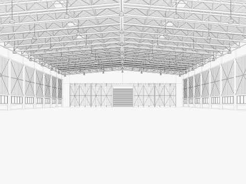 Warehouse 18 3D Model