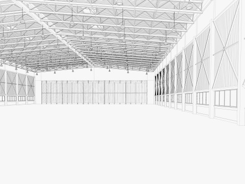 Warehouse 18 3D Model