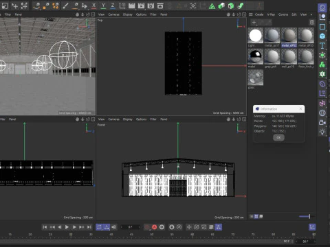 倉庫18 3Dモデル