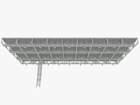 Tubi di ventilazione a soffitto 14 Modello 3D