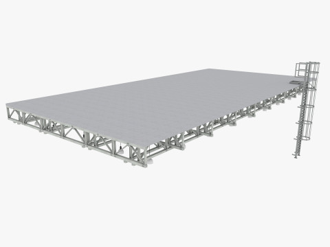Ceiling Ventilation Pipes 14 3D Model