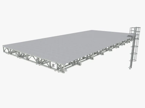 Tubi di ventilazione a soffitto 14 Modello 3D