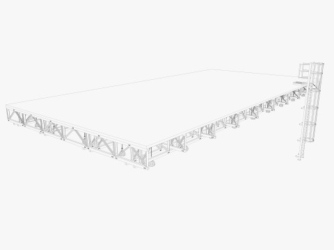 Ceiling Ventilation Pipes 14 3D Model