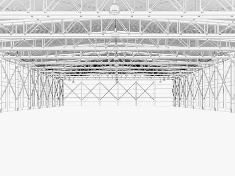 Warehouse 19 interior 3D Model