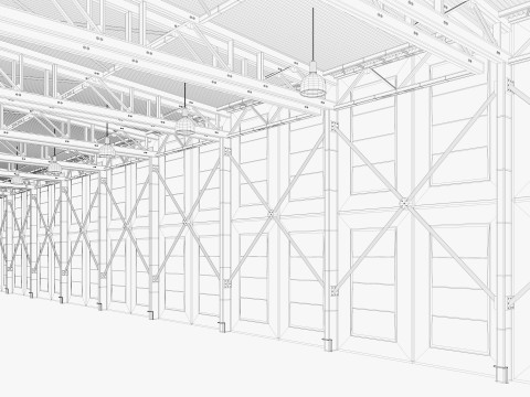 Warehouse 19 interior Modello 3D