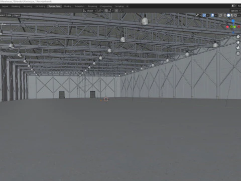 Warehouse 19 interior 3D Model
