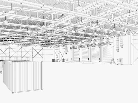 Warehouse 20 3D Model
