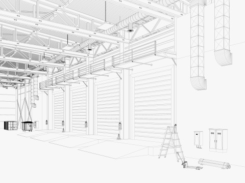 Warehouse 20 3D Model