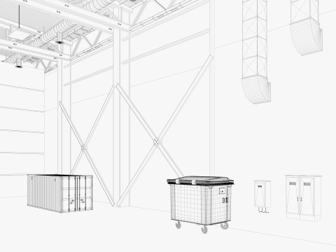 Warehouse 20 3D Model