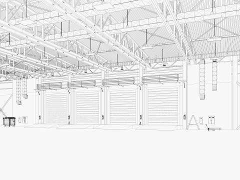 Warehouse 20 3D Model