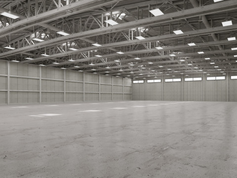 Warehouse 21 interior 3D Model