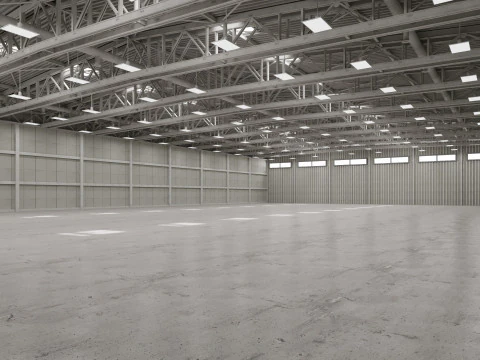 Warehouse 21 interior 3D Model
