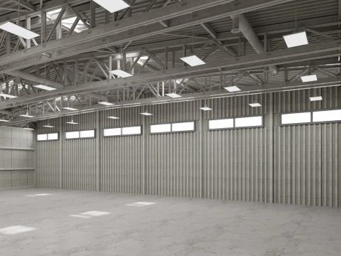 Warehouse 21 interior 3D Model