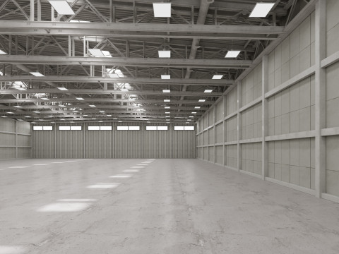 Warehouse 21 interior 3D Model