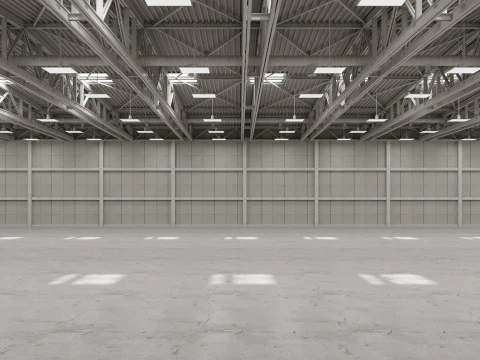 Warehouse 21 interior 3D Model