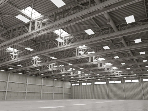 Warehouse 21 interior 3D Model