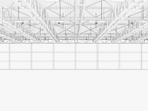 Warehouse 21 interior 3D Model