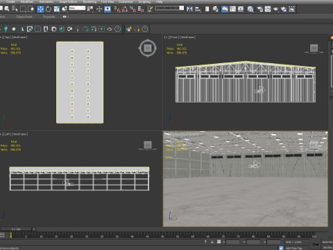 Warehouse 21 interior 3D Model