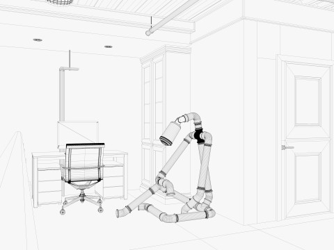Warehouse Home Loft Office 2 Modello 3D