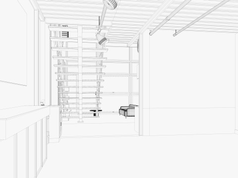Warehouse Home Loft Office 2 Modello 3D