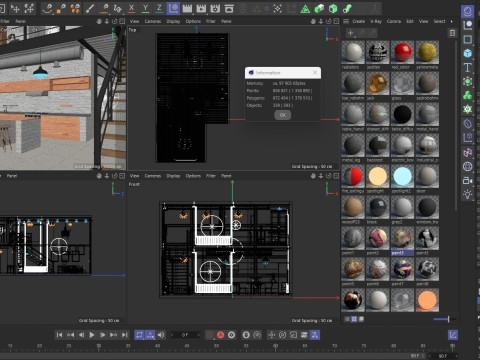Warehouse Home Loft Office 2 Modello 3D