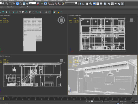Warehouse Home Loft Office 2 Modello 3D