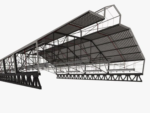Tubi di ventilazione a soffitto 18 Modello 3D