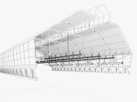 Tubi di ventilazione a soffitto 18 Modello 3D