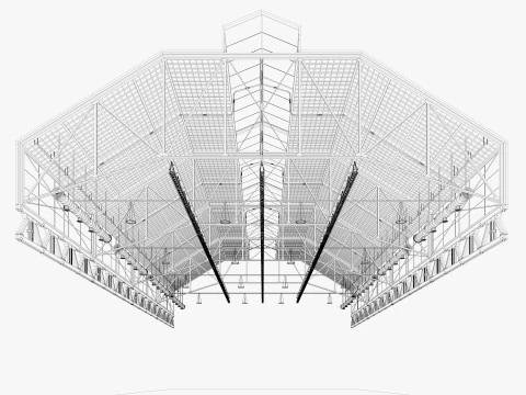 Tubi di ventilazione a soffitto 18 Modello 3D