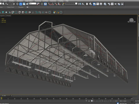 Tubi di ventilazione a soffitto 18 Modello 3D