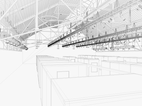 Art Gallery Exhibition 6 3D Model