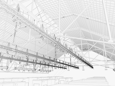 Art Gallery Exhibition 6 3D Model