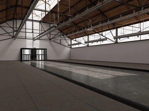 Exhibition Hall 42 3D Model