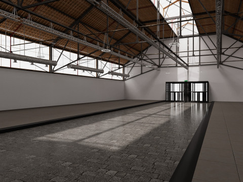 Exhibition Hall 42 Modèle 3D