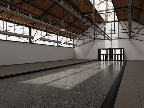 Exhibition Hall 42 3D Model