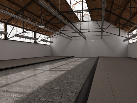 Exhibition Hall 42 Modèle 3D