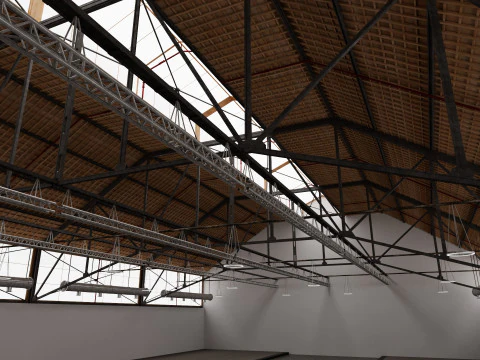 Exhibition Hall 42 3D Model