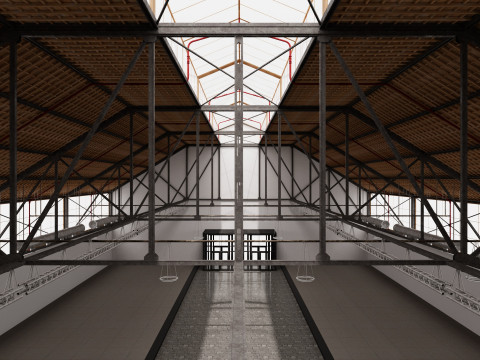 Exhibition Hall 42 Modèle 3D