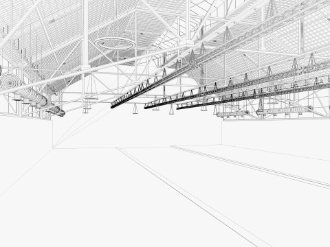 Exhibition Hall 42 Modèle 3D