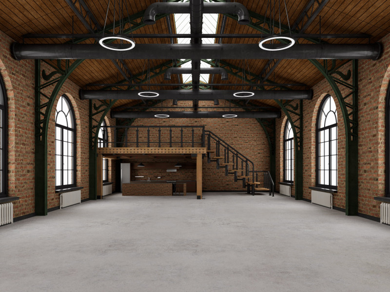 Loft interior 10 Model 3D .c4d .max .obj .3ds .fbx .stl .blend