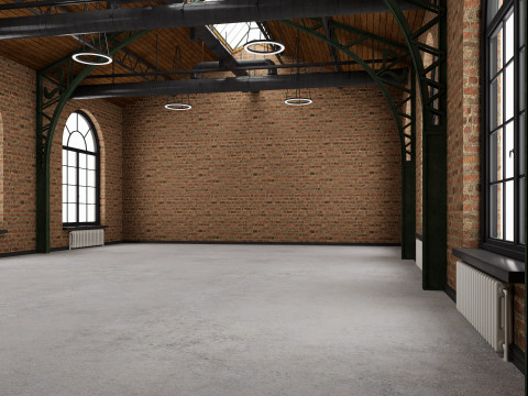 Loft interior 10 Model 3D
