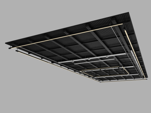 Ceiling Ventilation Pipes 20 3D Модель