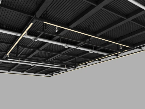 Tubi di ventilazione a soffitto 20 Modello 3D