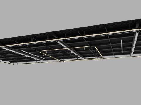 Tubi di ventilazione a soffitto 20 Modello 3D