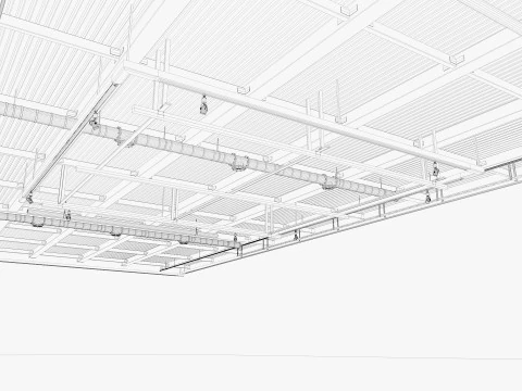 Tubi di ventilazione a soffitto 20 Modello 3D