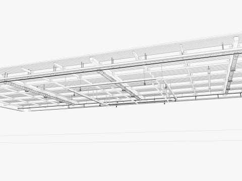 Tubi di ventilazione a soffitto 20 Modello 3D