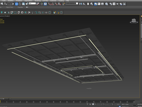 천장 환기 파이프 20 3D 모델