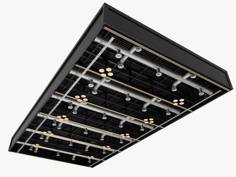 Ceiling Ventilation Pipes 22 3D Model .c4d .max .obj .3ds .fbx .stl .blend 