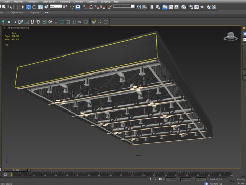 Ceiling Ventilation Pipes 22 3D Model